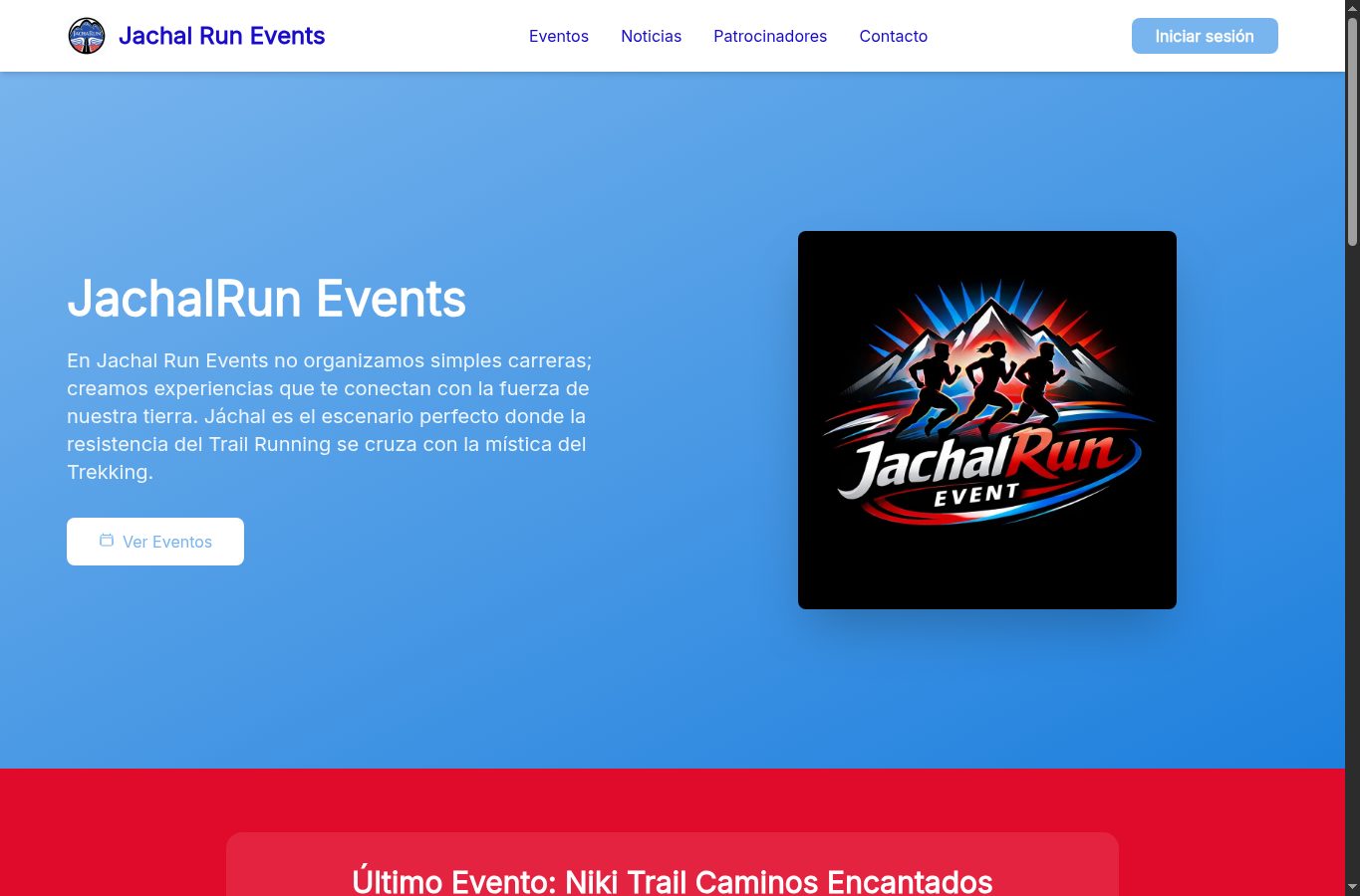 JachalRun Events, organización que usa Fitnech