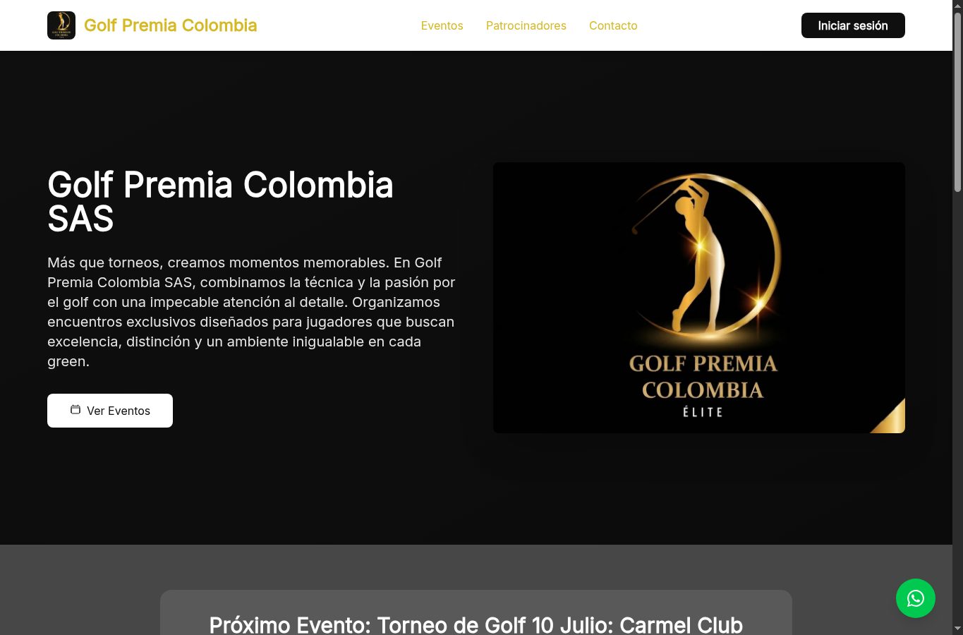 Golf Premia Colombia SAS, organización que usa Fitnech