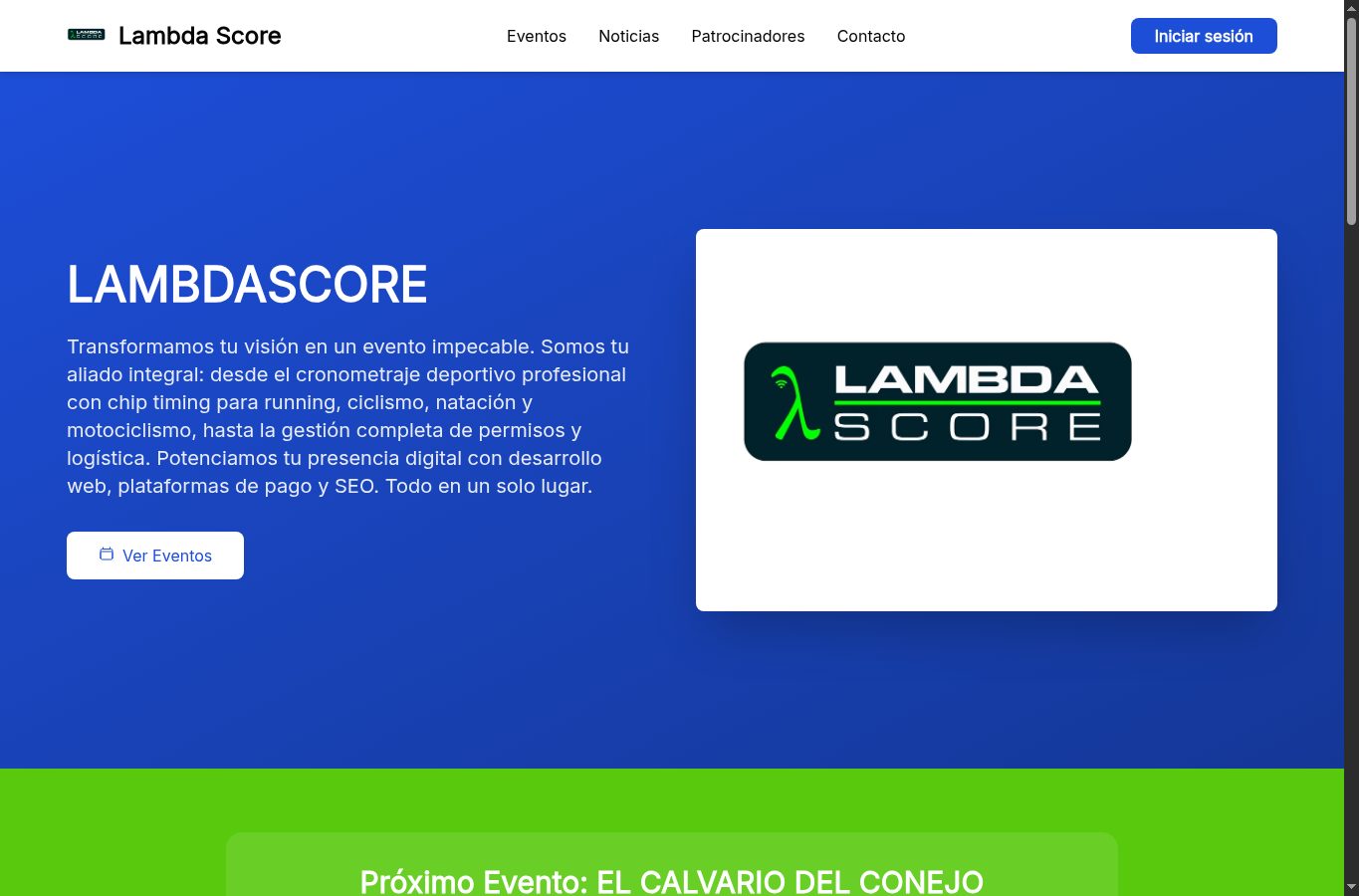 Lambda Score, organización que usa Fitnech