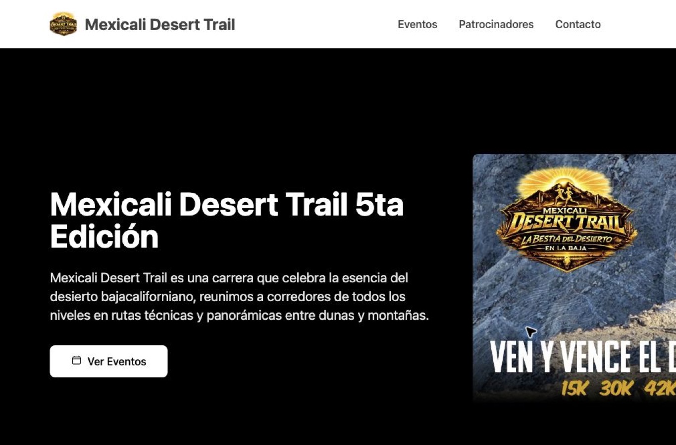 Mexicali Desert Trail, organización que usa Fitnech