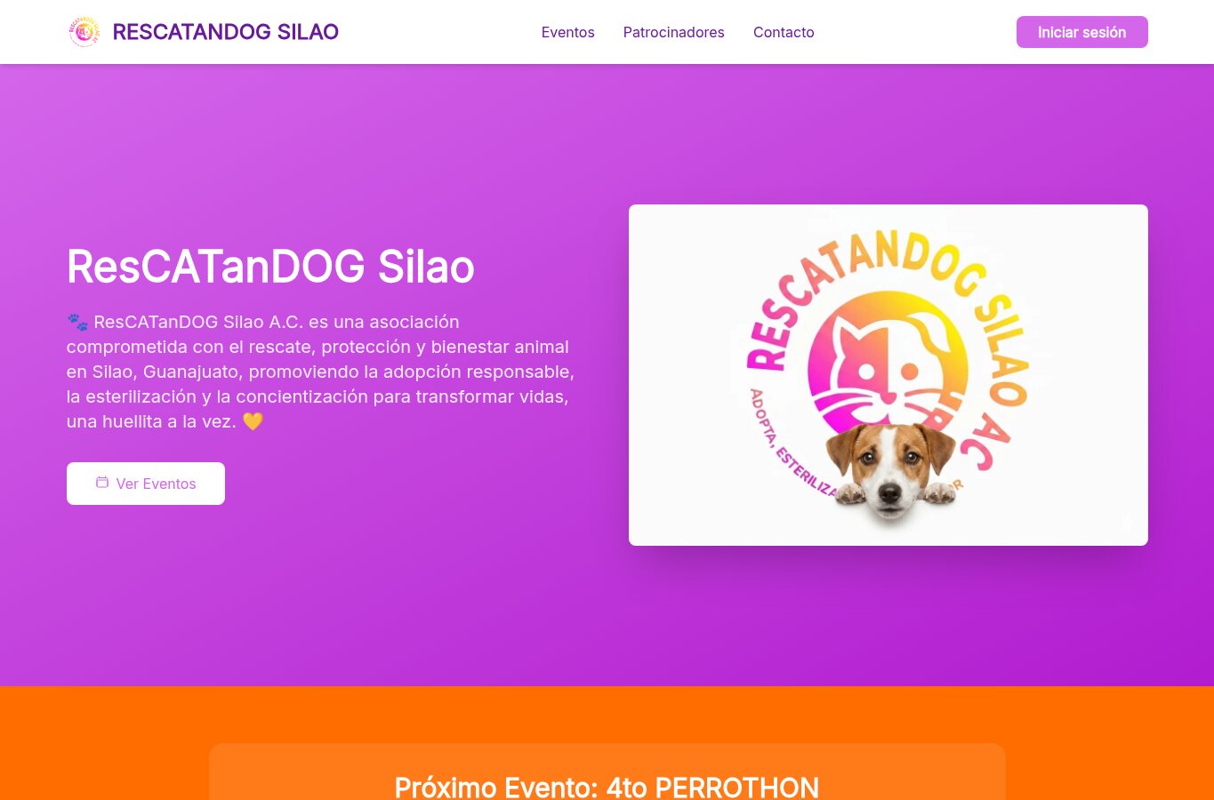 ResCATanDOG Silao, organización que usa Fitnech