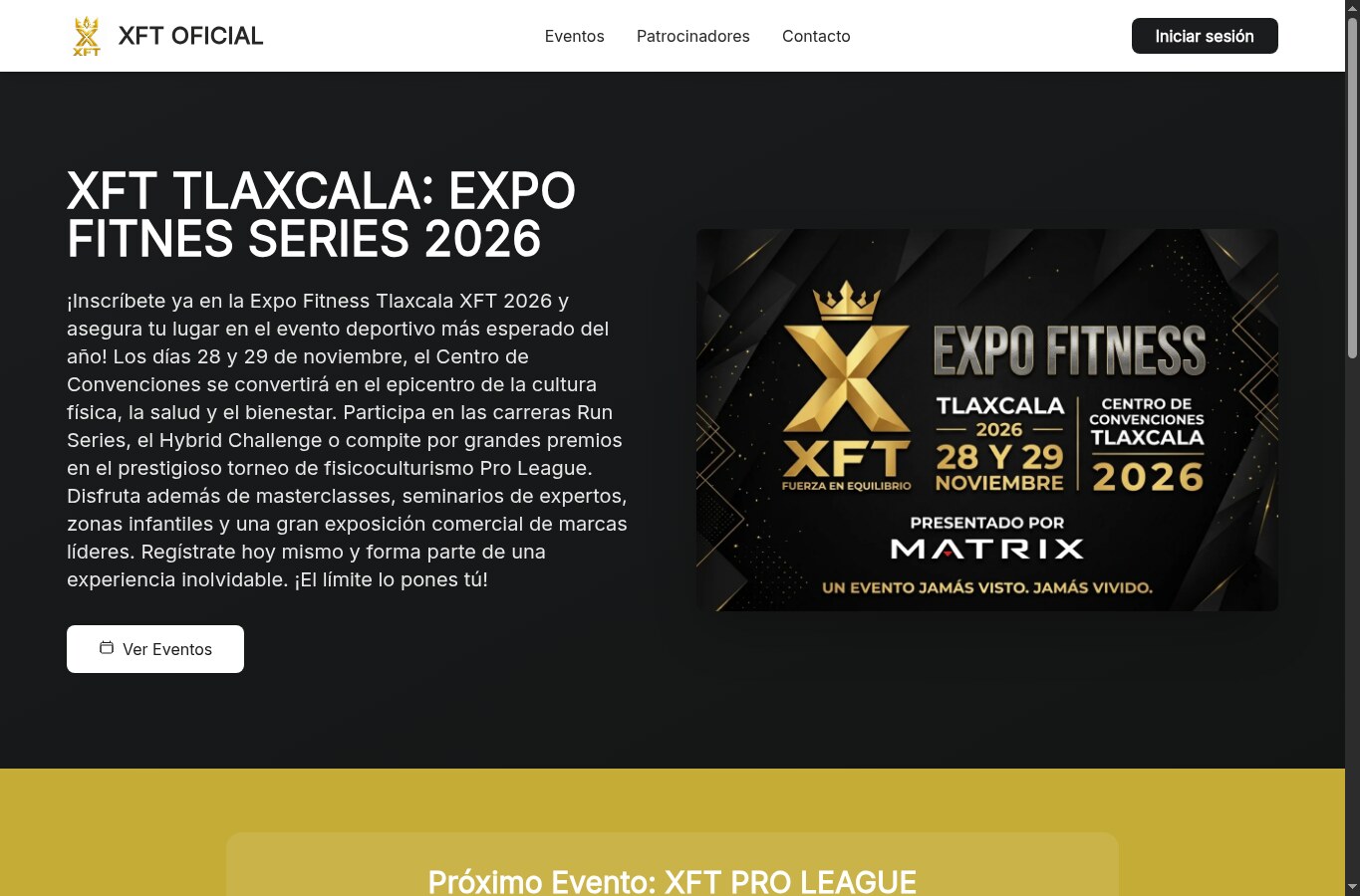 XFT OFICIAL, organización que usa Fitnech